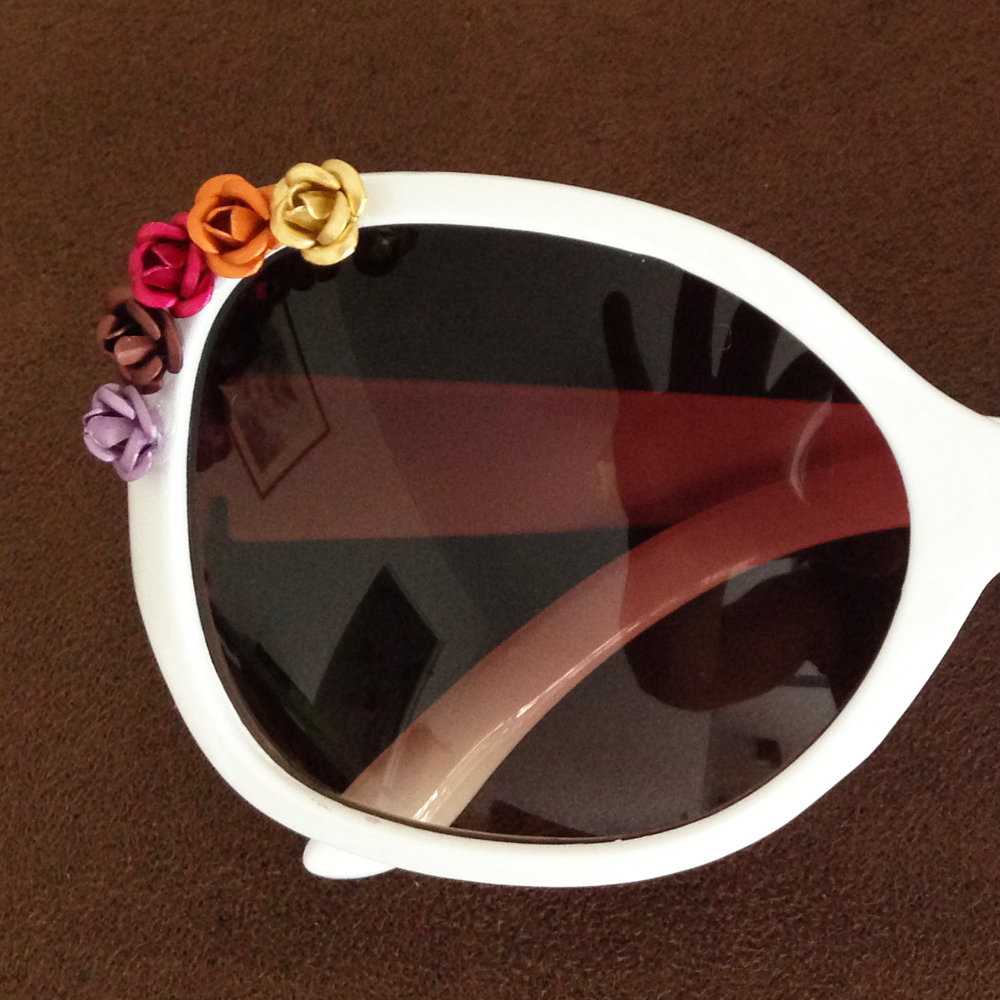 10 Lunettes De Soleil Fleurs Pour Enfants - Couleurs Assorties - Taille Enfant (à Partir De 5 Ans) - Pour Plage, Fête, Déguisement