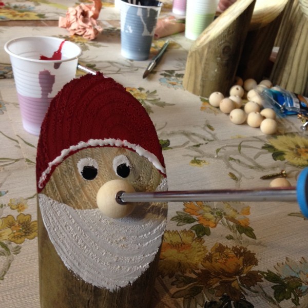 Père Noël en bois PEFC