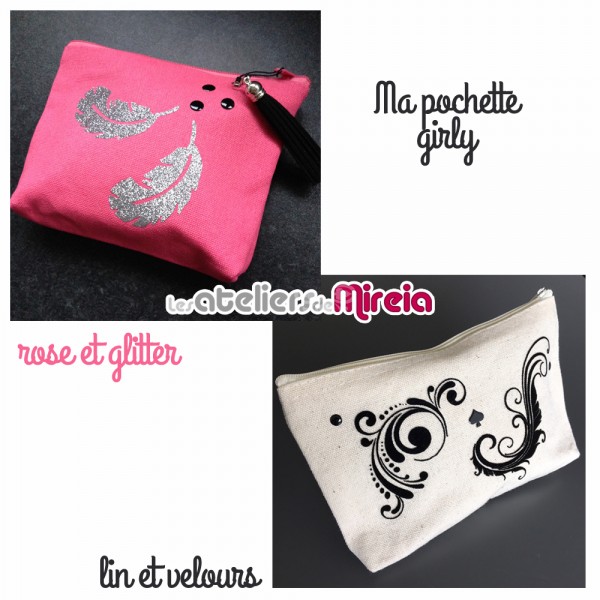 Atelier DIY ma pochette girly