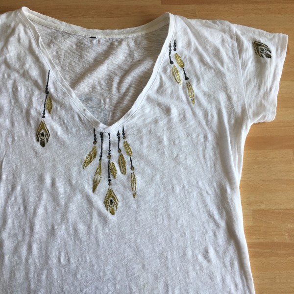 Mon tshirt hippie chic