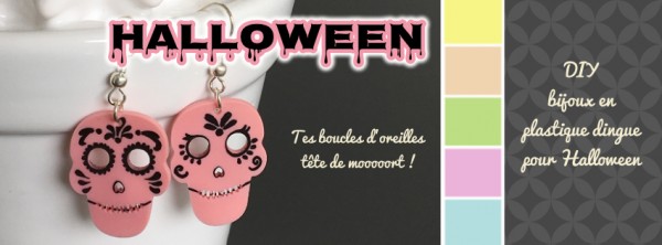Bijoux plastique dingue Halloween