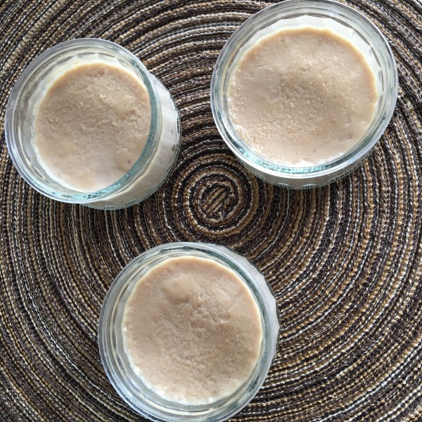 Recette crème dessert amande thé Asthéya Cookeo
