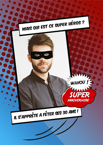 anniversaire super-héros