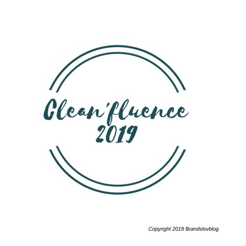 L'influence éthique Clean' Influence 2019 by Brandslovblogs