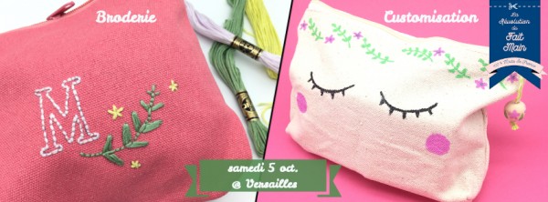 Ateliers customisation à Versailles