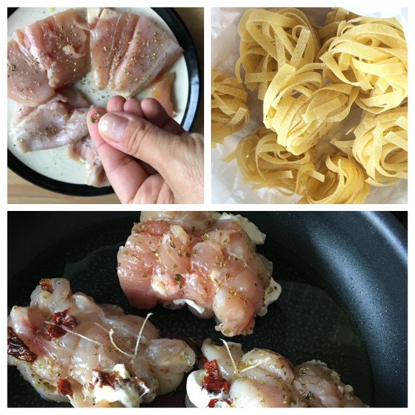 Etapes recette panier-repas Kitchen Daily